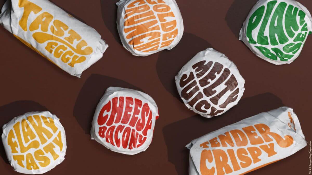 Burger King Rebrand - Packaging